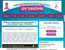 Tablet Screenshot of infotargowek.org